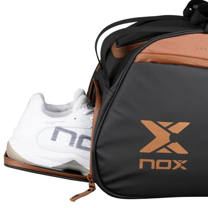 Nox Luxury Open Series Padel Tas (Zwart/Bruin) padellife