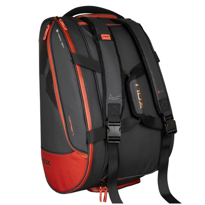 Nox Luxury Open Series Padel Tas (Zwart/Rood) padellife