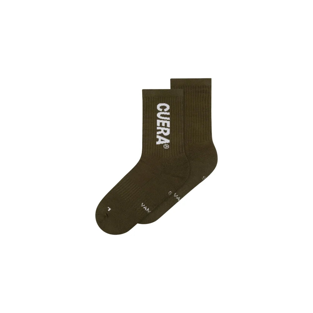 Cuera Padelsokken (Army/White)
