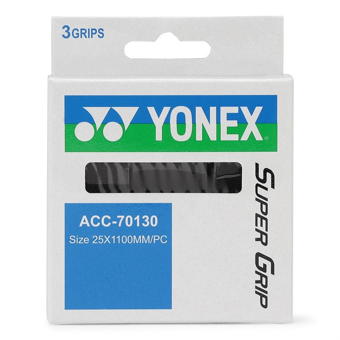 Yonex Super Grip (3-pak, Zwart)