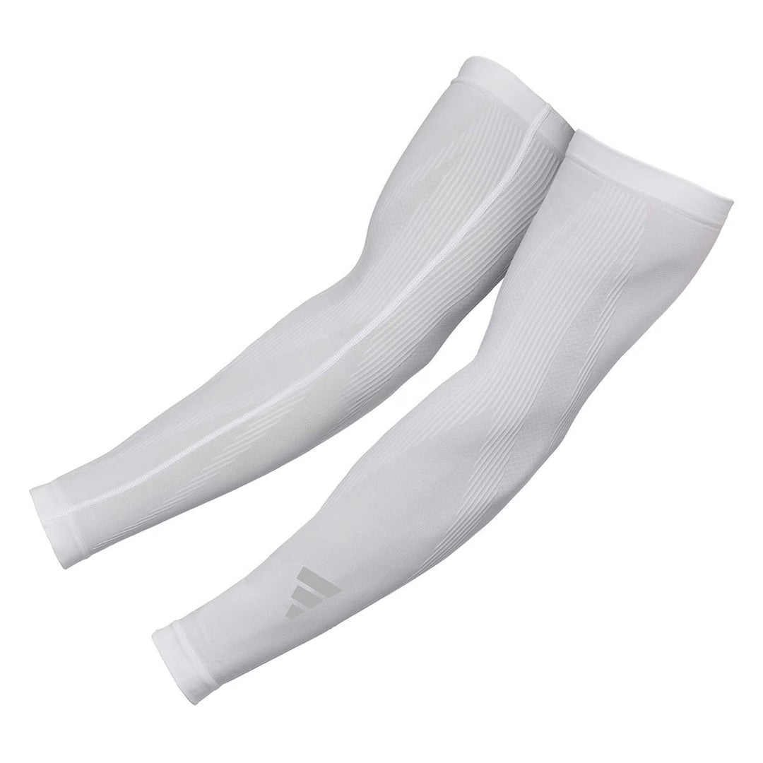 Adidas Compression Arm Sleeves (2-pak, hvid)