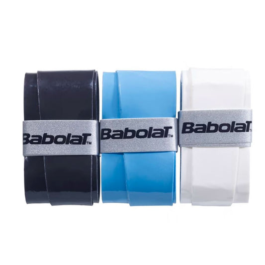 Babolat My Overgrip (3-pak, Zwart/Blauw/Wit) padellife