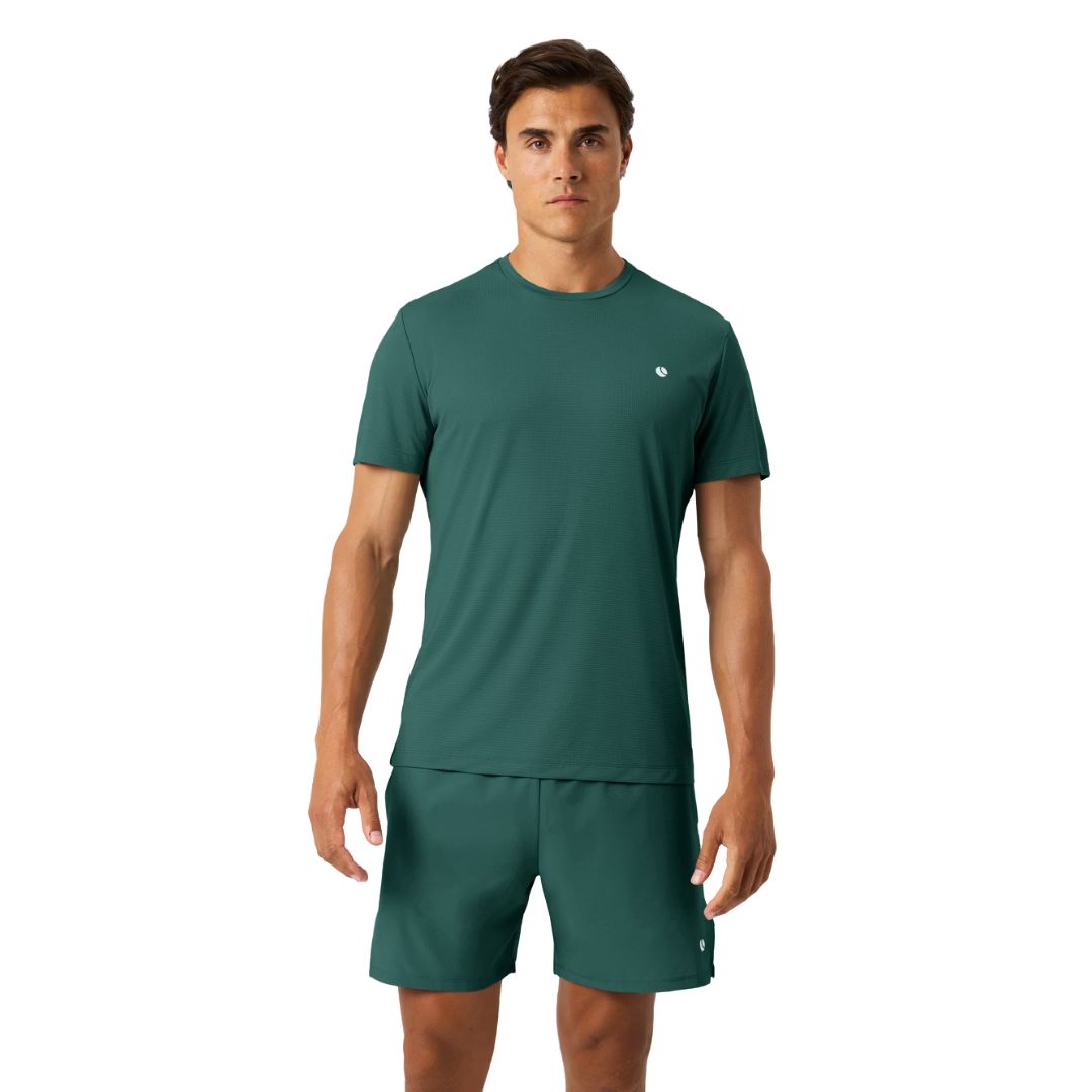 Björn Borg Ace Light T-shirt (Mallard Green) - Padellife.nl