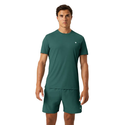 Björn Borg Ace Light T-shirt (Mallard Green) - Padellife.nl