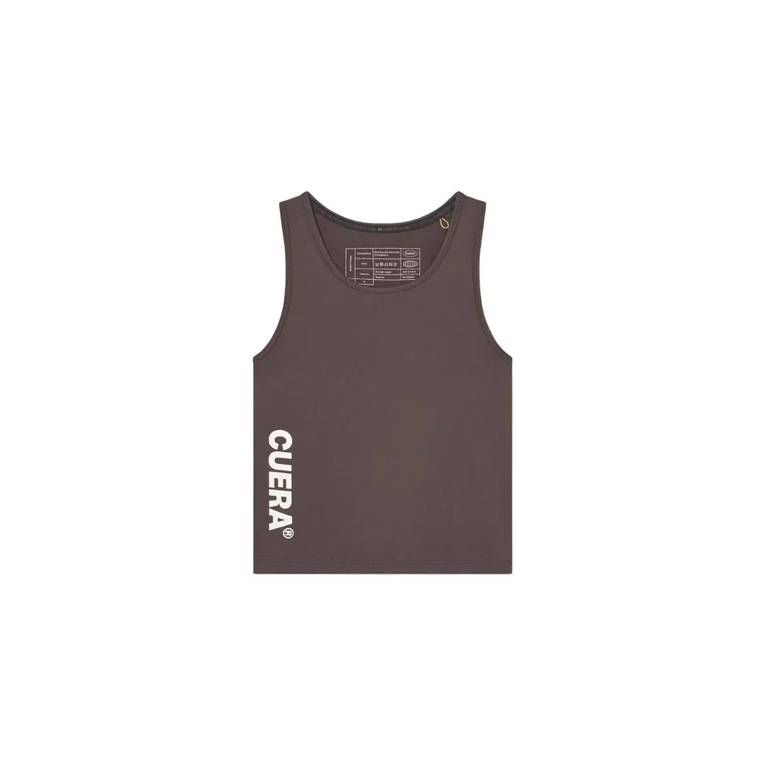Cuera Oncourt Slim Tanktop (Donkerbruin)
