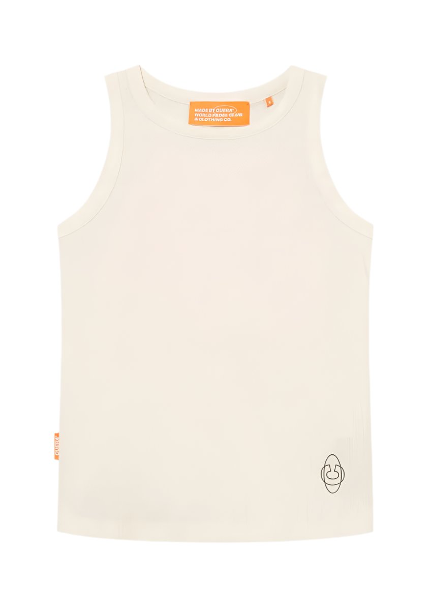 Cuera Active Rib Tanktop (Off White)