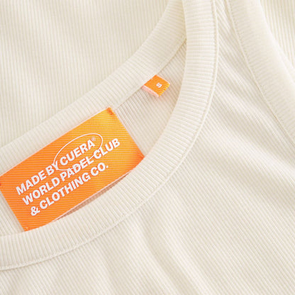 Cuera Active Rib Tanktop (Off White)