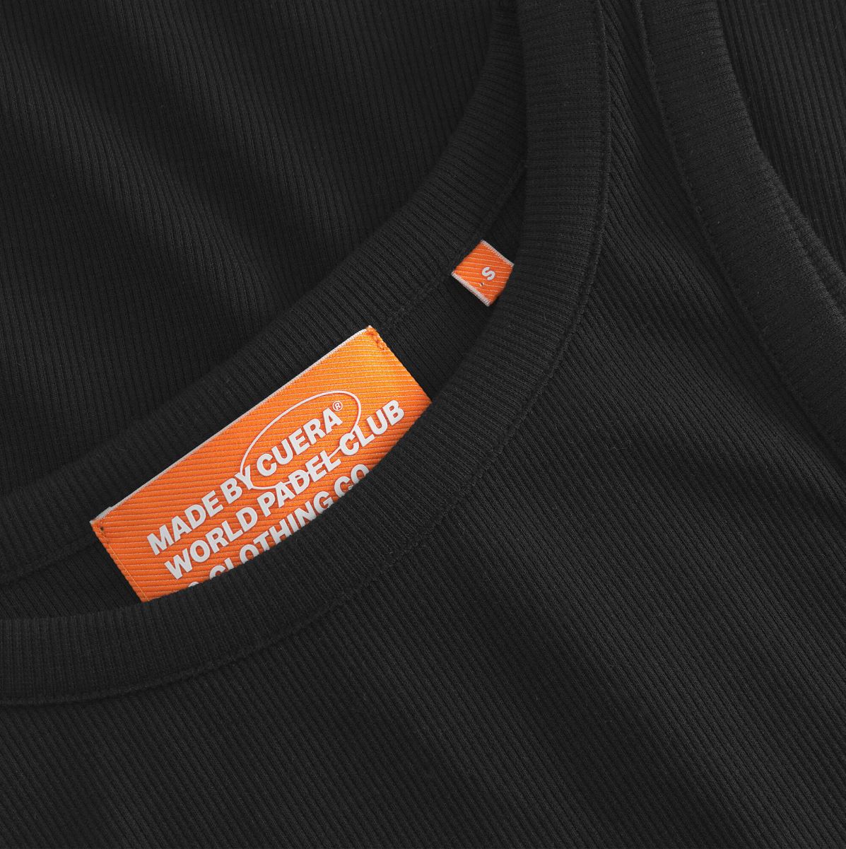 Cuera Active Rib Tanktop (Black)