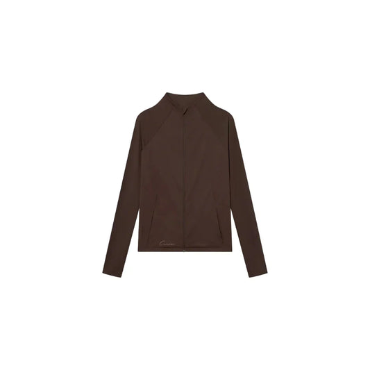 Cuera Active Zip Cardigan (Donkerbruin)