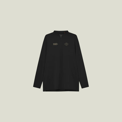 Cuera Flame Light Weight Polo LS (Black)