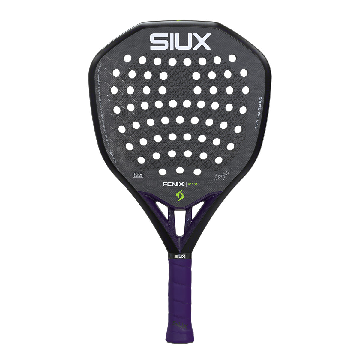Siux Fenix Pro 2026 Padelracket (Zwart)