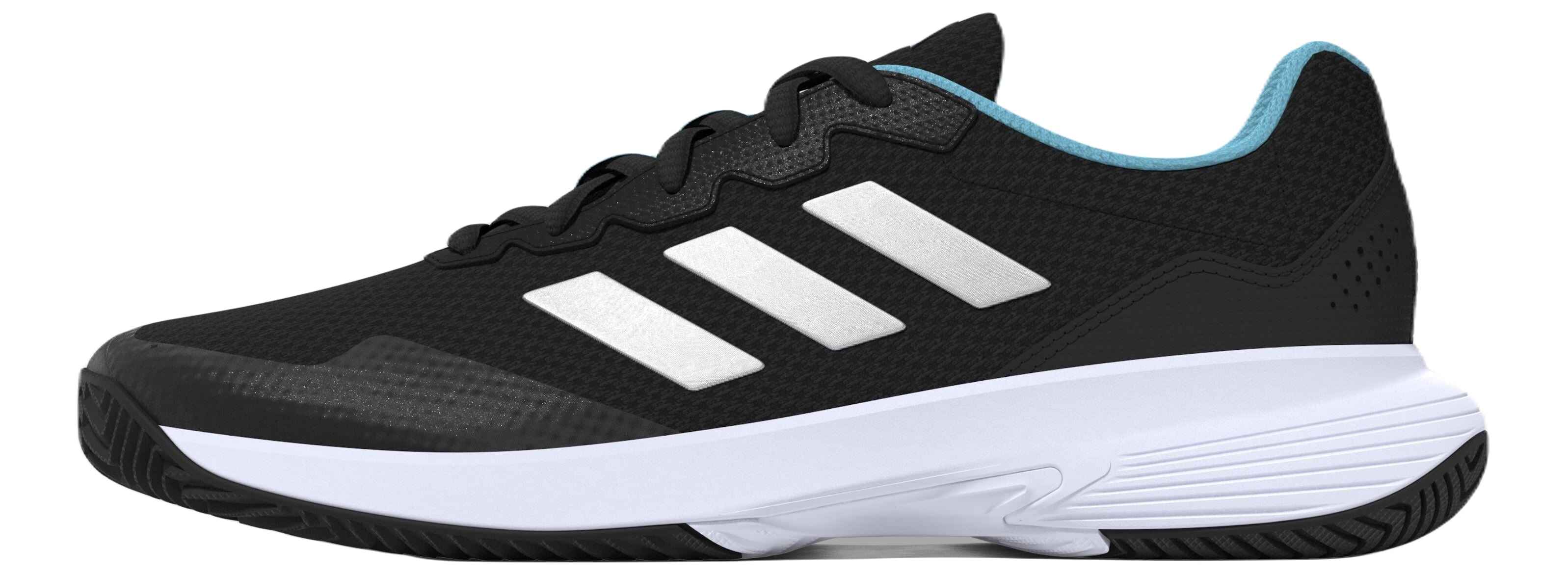 Adidas Gamecourt 2 AC Padel Schoenen (Dames, Black/Turquoise)