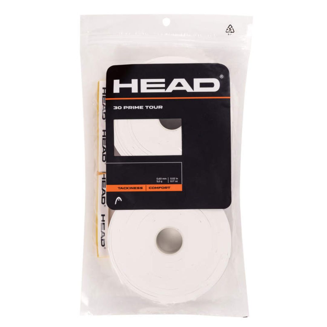 Head Prime Tour Overgrip (30-Pack, Wit) padellife