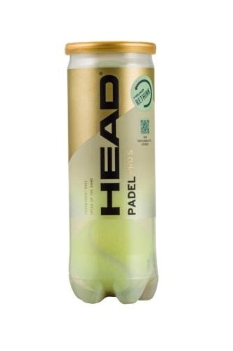 Head Padel Pro S Padelballen (Tube van 3 st.)