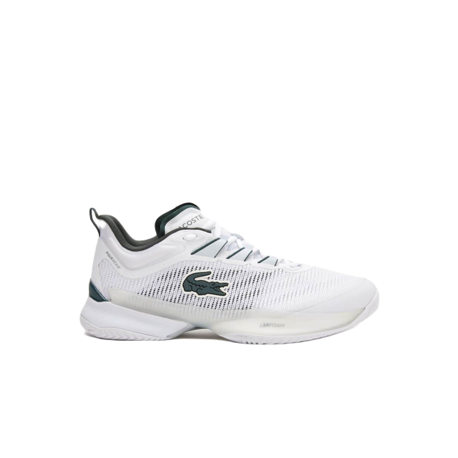 Lacoste Ultra Padel Schoenen (Wit/Donkergroen) - Padellife.nl