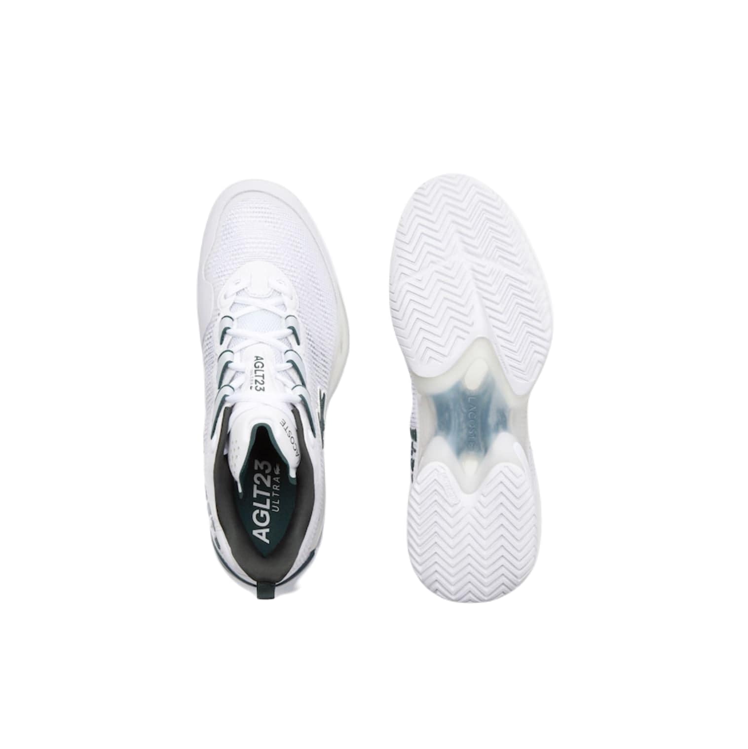 Lacoste Ultra Padel Schoenen (Wit/Donkergroen)