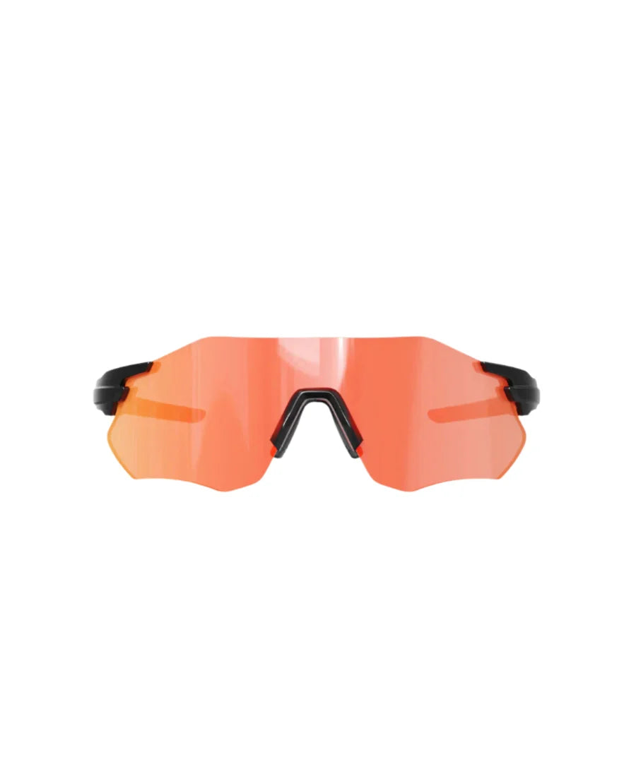 MessyWeekend Sonic Zonnebril (Black Orange Mirrored)