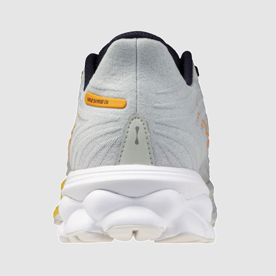 Mizuno Wave Skyrise 6 Heren Hardloopschoenen (Mercury/Tangelo/Nimbus Cloud)