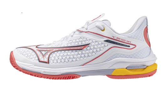 Mizuno Wave Exceed Tour 6 CC (D) (Wit/Calypso Coral/IJslands)