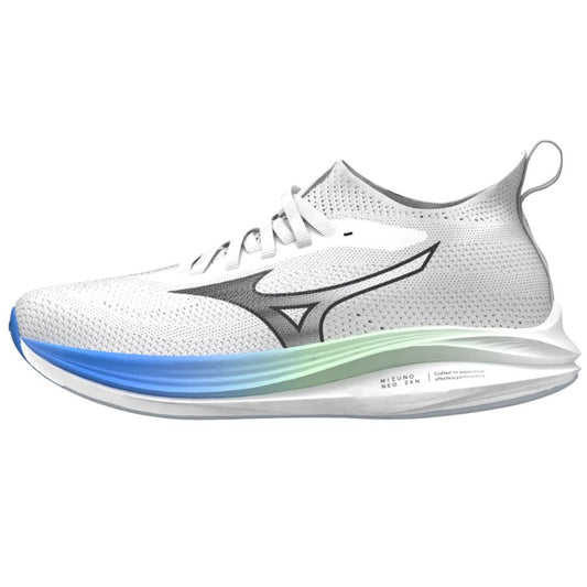 Mizuno Neo Zen (M) Hardloopschoenen (Wit/Zwart/Frontier Blauw)