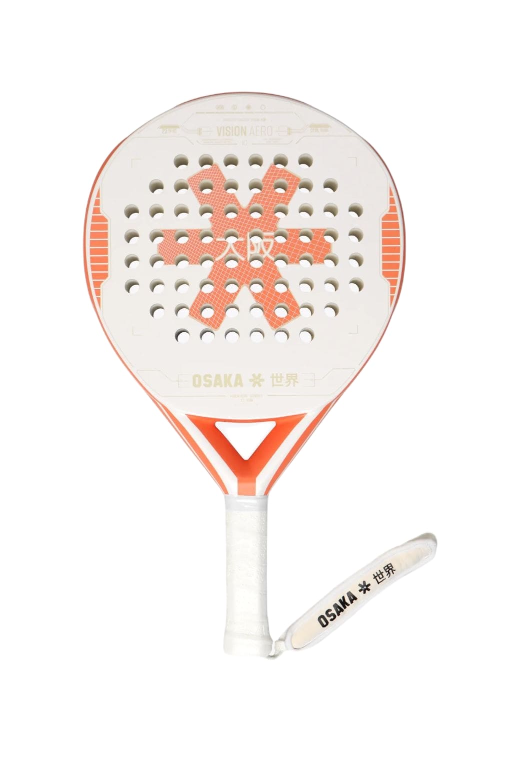 osaka vision aero control padel racket - padellife.nl