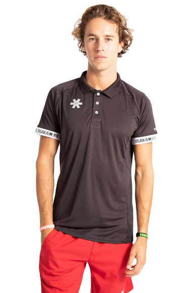 Osaka Heren Polo Jersey (Zwart) - Padellife.nl