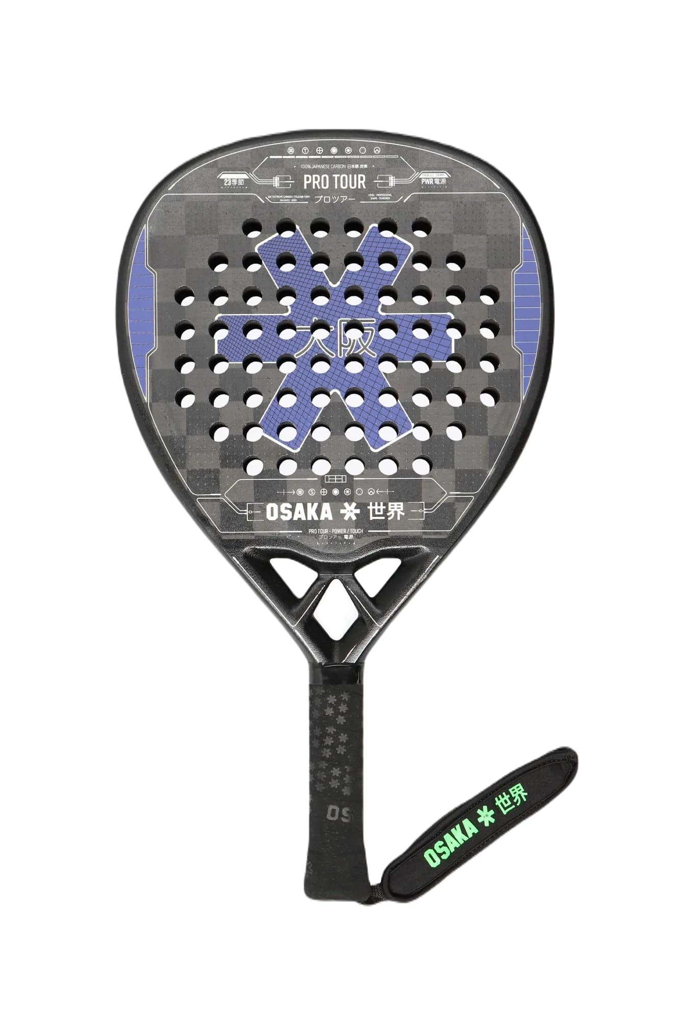 Osaka Pro Tour Power Touch 2023 Padel Racket - Padellife.nl
