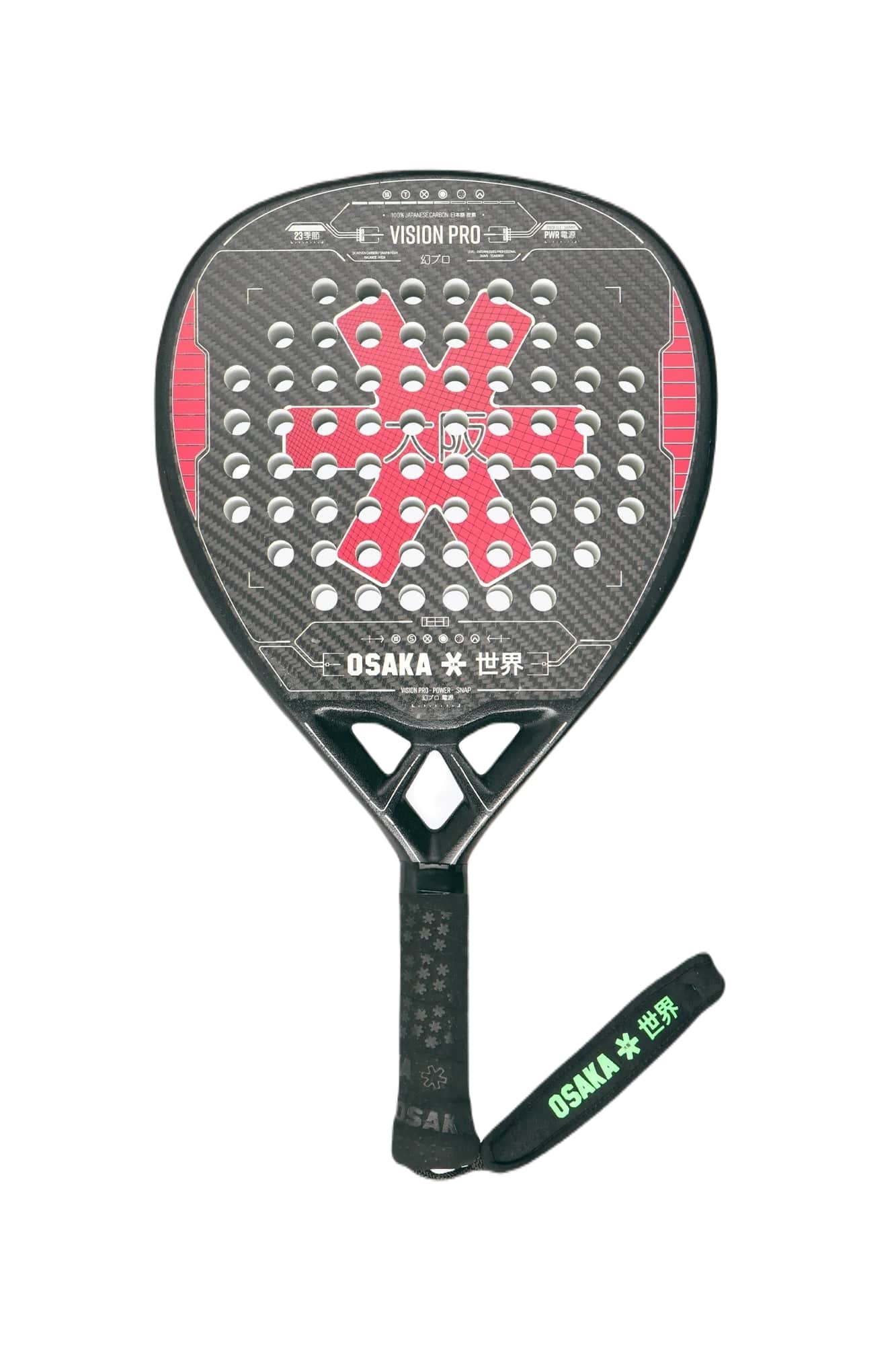 Osaka Vision Pro Power Snap 2023 Padel Racket - Padellife.nl