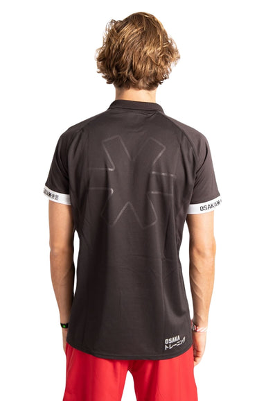 Osaka Heren Polo Jersey (Zwart) - Padellife.nl