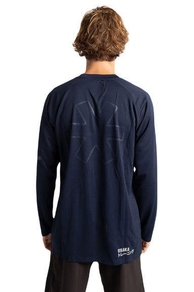 Osaka Heren Training T-shirt Lange Mouw (Navy) - Padellife.nl