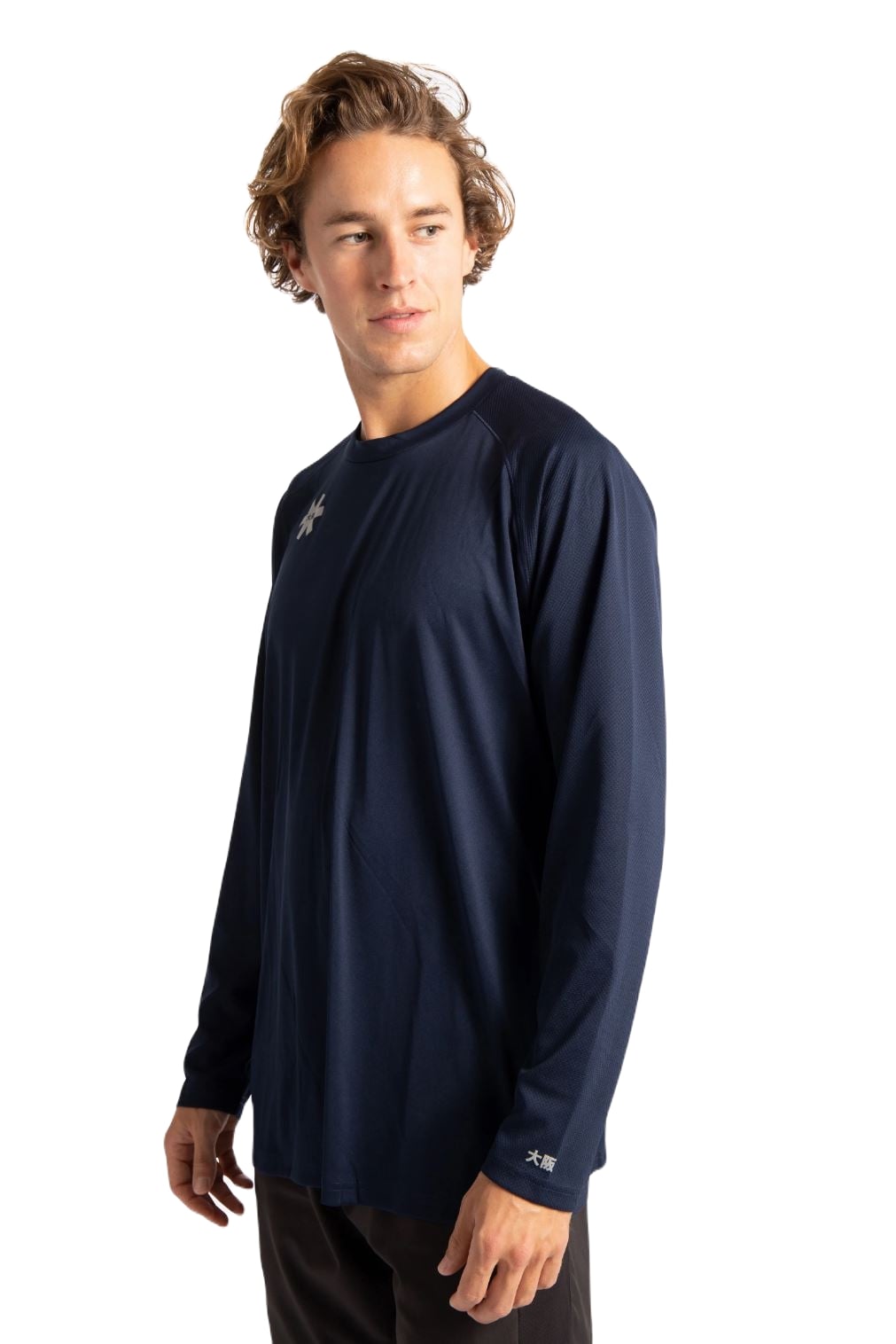 Osaka Heren Training T-shirt Lange Mouw (Navy) - Padellife.nl