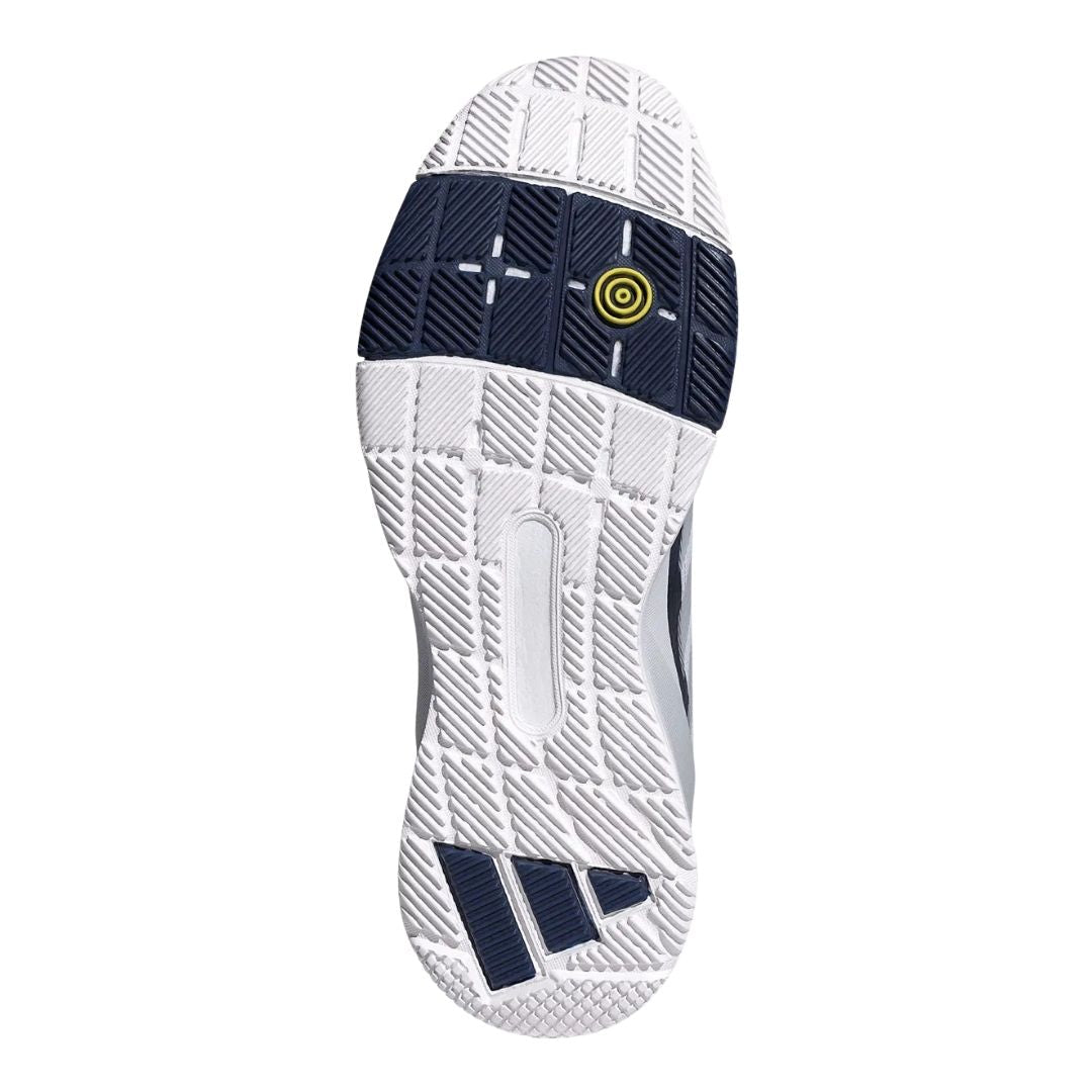 Adidas Crazyquick LS Men Padelsko (Cloud White/Silver Metallic/Dark Blue)