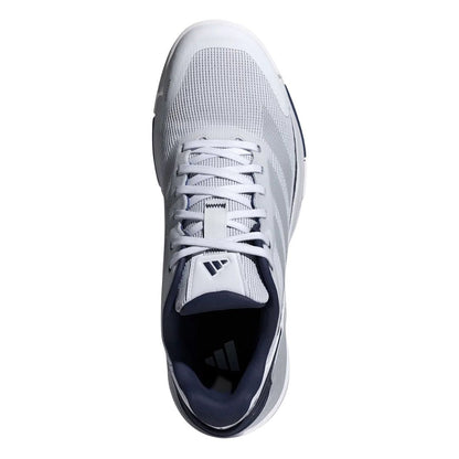 Adidas Crazyquick LS Men Padelsko (Cloud White/Silver Metallic/Dark Blue)