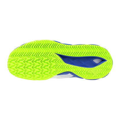 Mizuno Wave Enforce Tour 2 CC (U) (White/Dazzling Blue/Lightning Yellow)