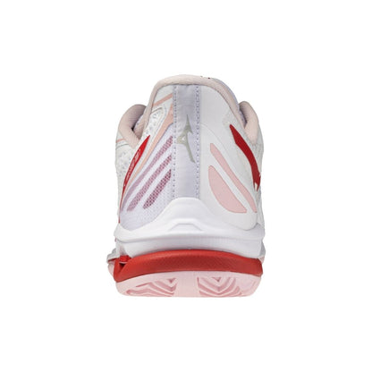 Mizuno Wave Exceed Tour 7 CC Women (White/Fiery Red/Pinkesque)