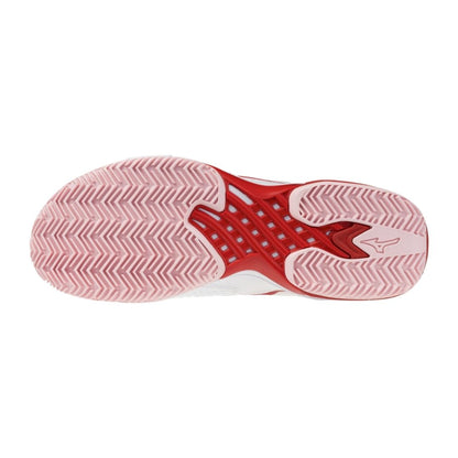 Mizuno Wave Exceed Tour 7 CC Women (White/Fiery Red/Pinkesque)