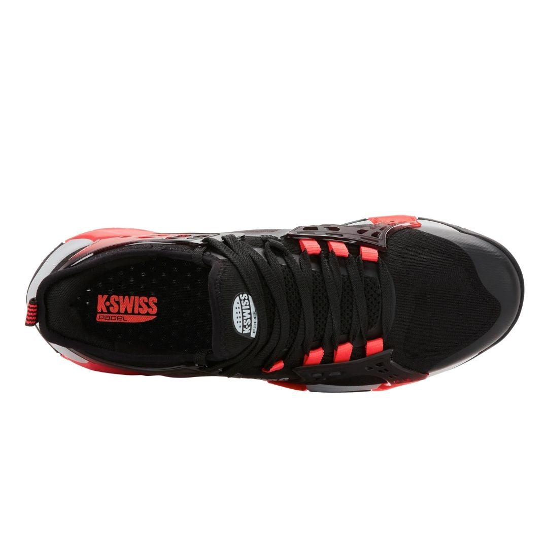 K-Swiss K-Frame Padel(Black/Micro Chip/Neon Lava)