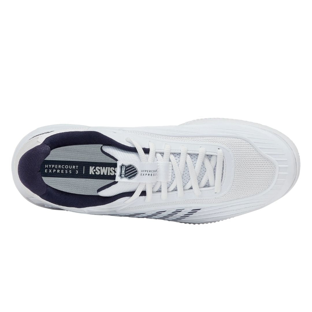 K-Swiss Hypercourt Express 3 Clay Men (White/Peacoat/Silver)