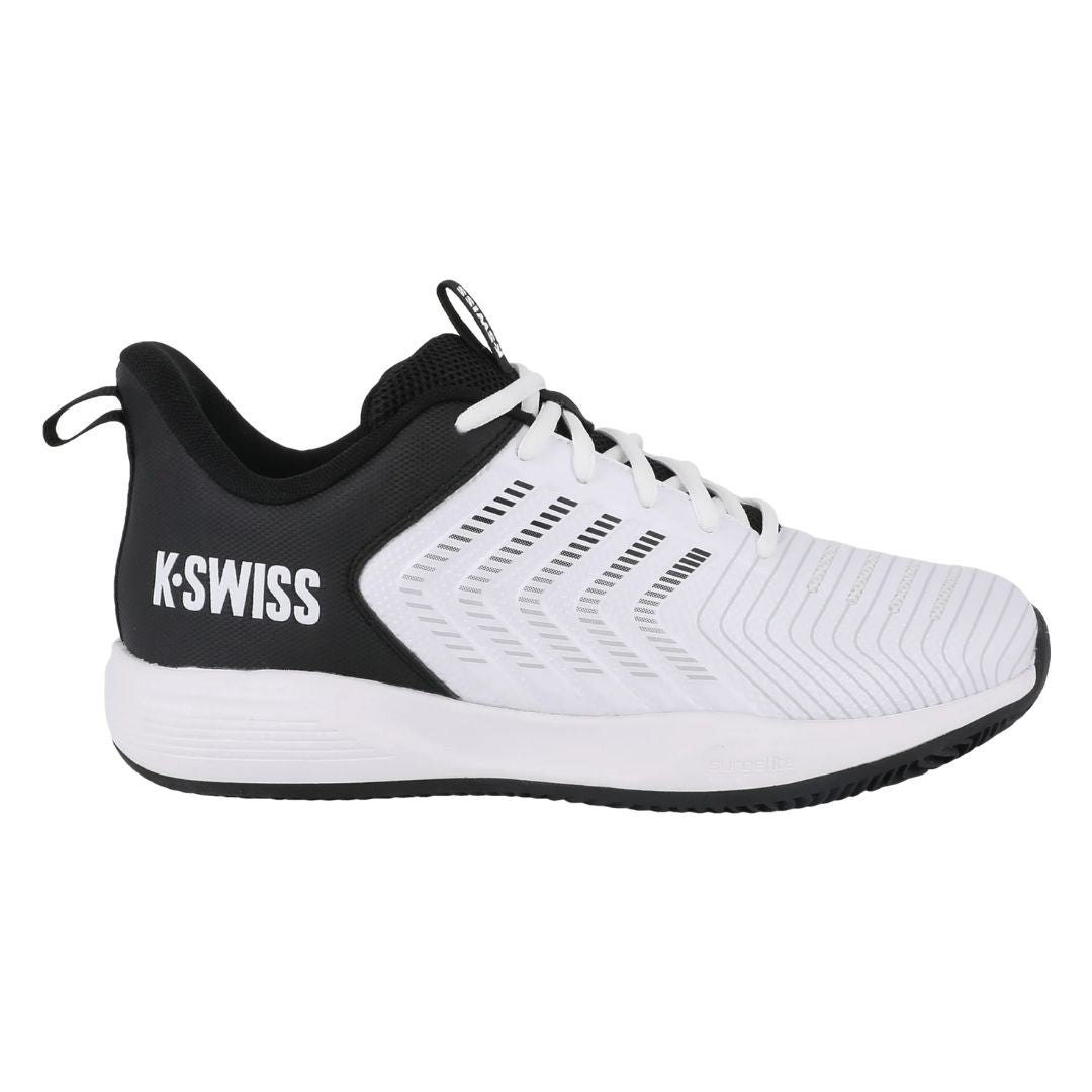 K-Swiss Ultrashot Light Clay Men (White/Black)