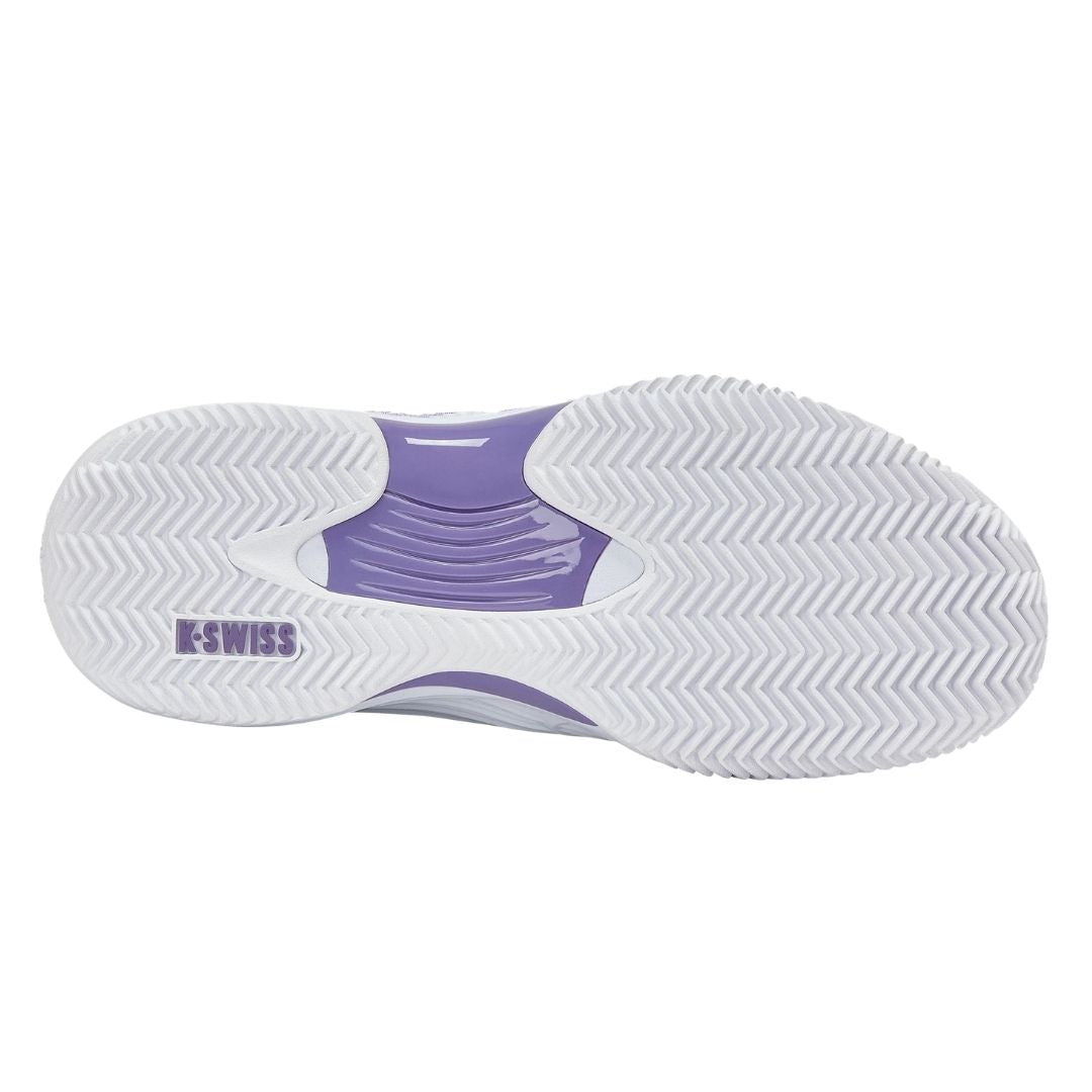 K-Swiss Hypercourt Express 3 Clay Women (White/Purple Haze/Lunar Rock)