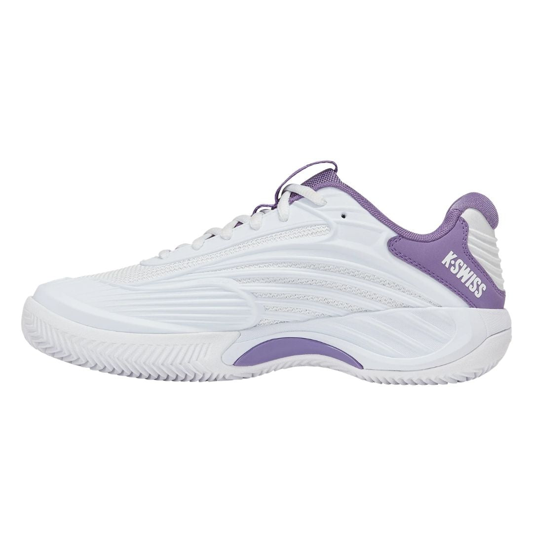 K-Swiss Hypercourt Express 3 Clay Women (White/Purple Haze/Lunar Rock)