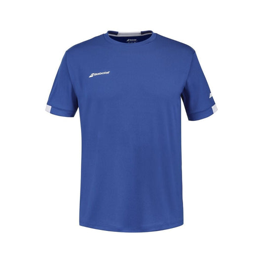 Babolat Play Crew Neck Tee Jongens Sodalite Blue