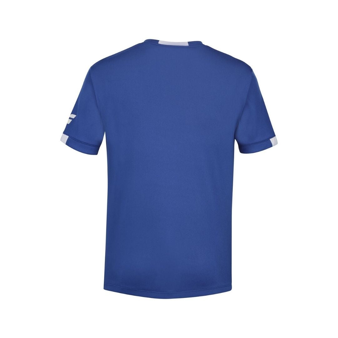 Babolat Play Crew Neck Tee Jongens Sodalite Blue