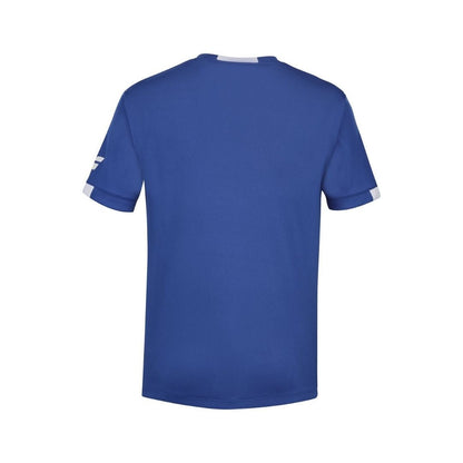 Babolat Play Crew Neck Tee Jongens Sodalite Blue
