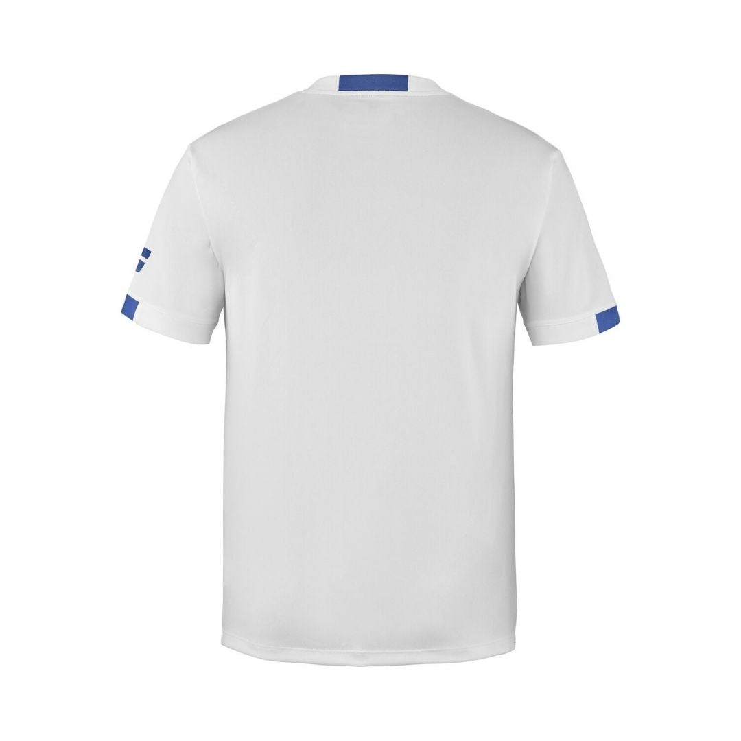 Babolat Play Crew Neck Tee Jongens White white