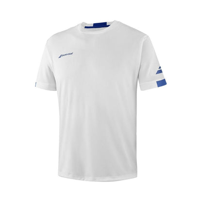 Babolat Play Crew Neck Tee Jongens White white