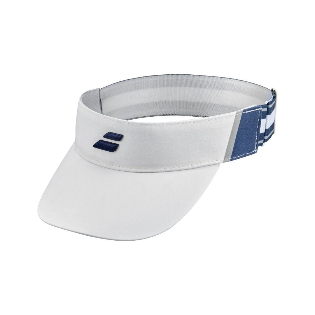 Babolat Elastic Visor (White/Estate Blue)