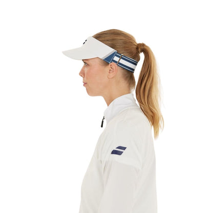 Babolat Elastic Visor (White/Estate Blue)