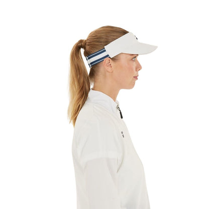 Babolat Elastic Visor (White/Estate Blue)