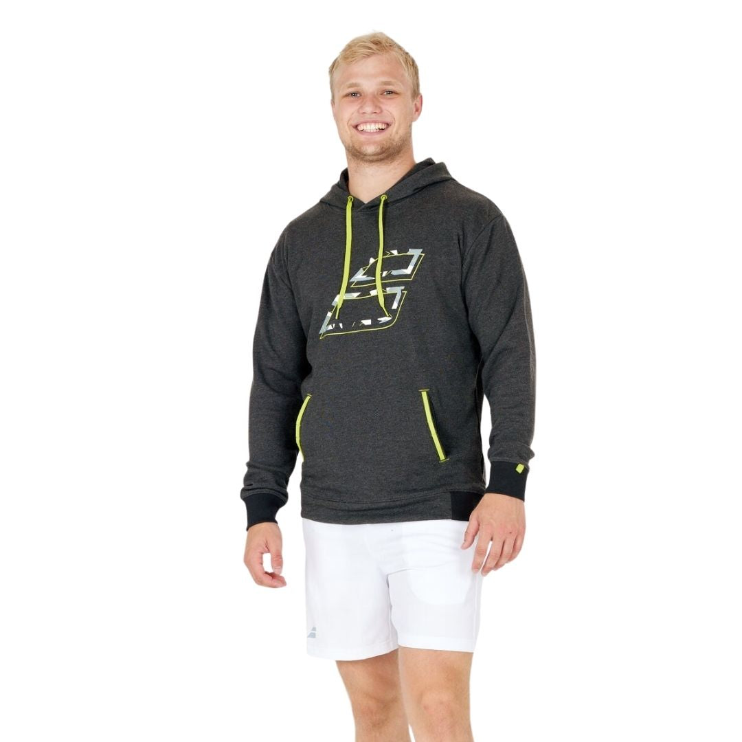 Babolat Aero Hood Sweat Men (Black Heather)